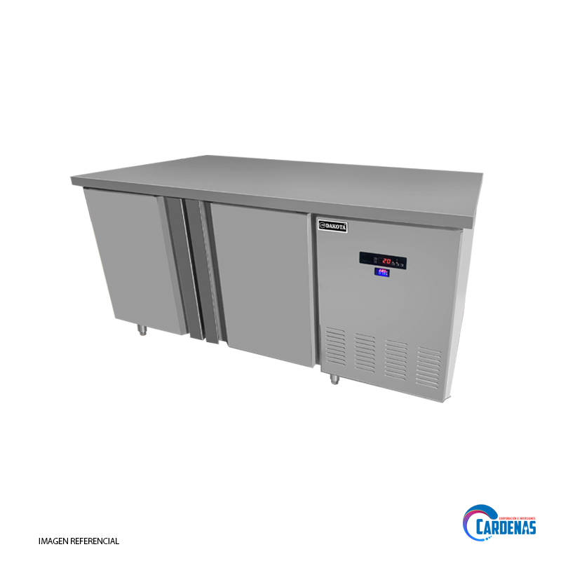 MESA REFRIGERADA DUAL AUTO FROST 150*76*90 DAKOTA MOD: DKH-150SR