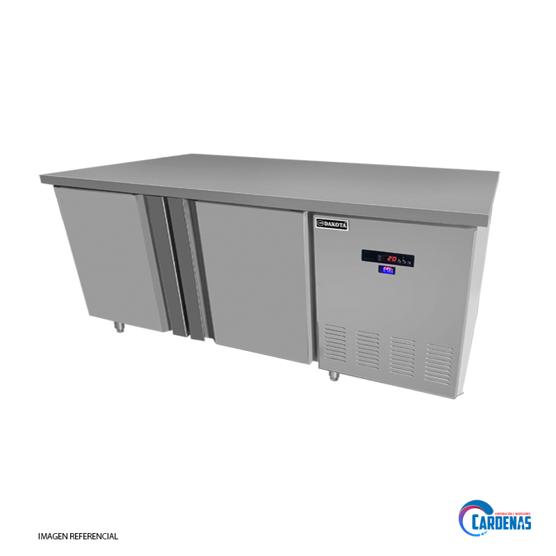 MESA REFRIGERADA DUAL AUTO FROST 180*76*90 DAKOTA MOD: DKH-180S