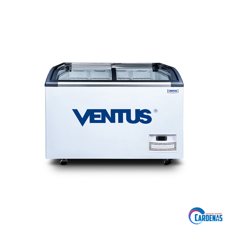 CONGELADORA VENTUS CON TAPA DE VIDRIO 320 LTS MOD CTV-320Q PRO