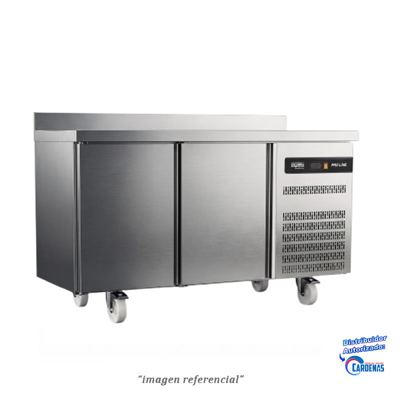 MESA REFRIGERADA DE CONSERVACIÓN DE 2 PUERTAS DE 280 LTS PRO-LINE MOD MG-2SD-PRO