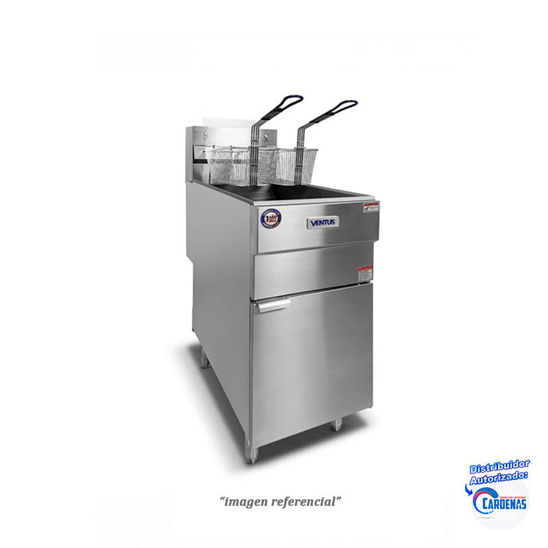 FREIDORA A GAS 18Lts VENTUS MOD VFP-18L2