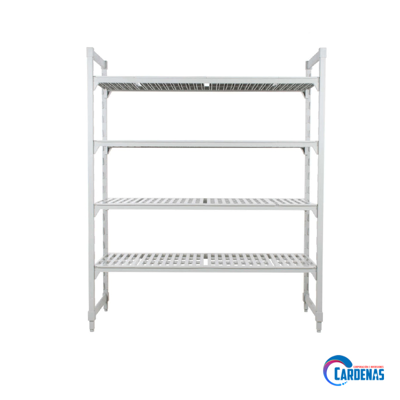 ESTANTERIA VENTILADA 910MM POLIPROPILENO JINDE MODELO: JD-JSU361872