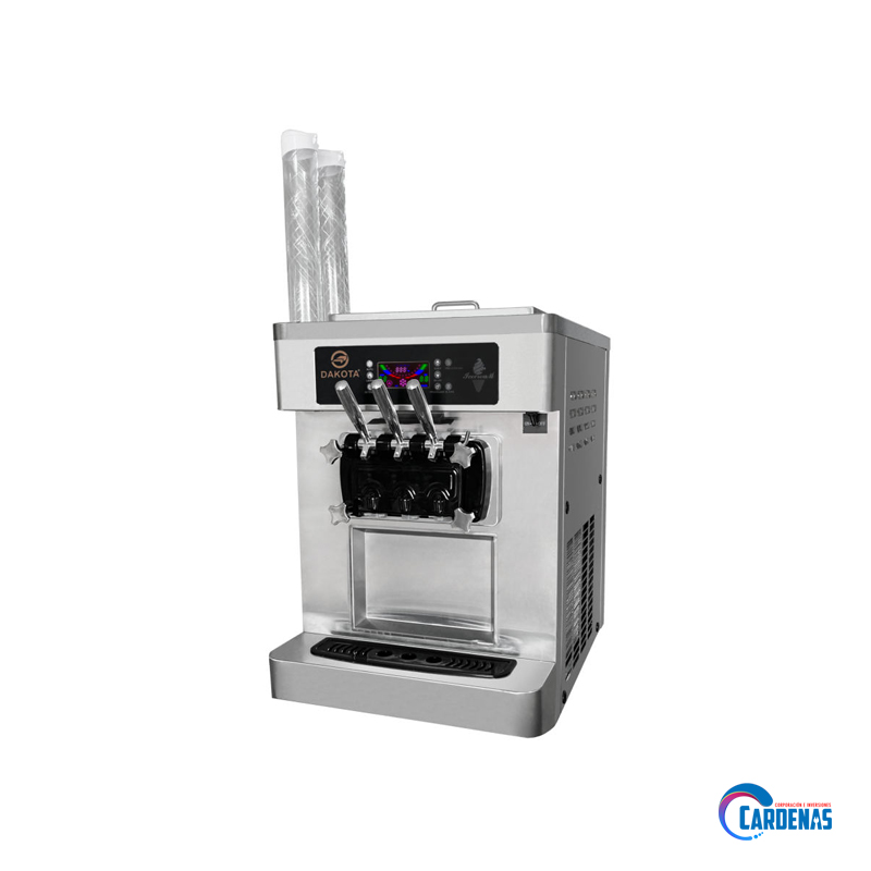 MÁQUINA DE HELADOS SOFT DE MESA DAKOTA MOD DK-235M