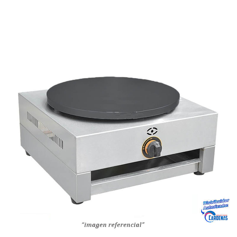 MAQUINA DE CREPES A GAS BASE CUADRADA GASTRO MOD GFYA-1.R