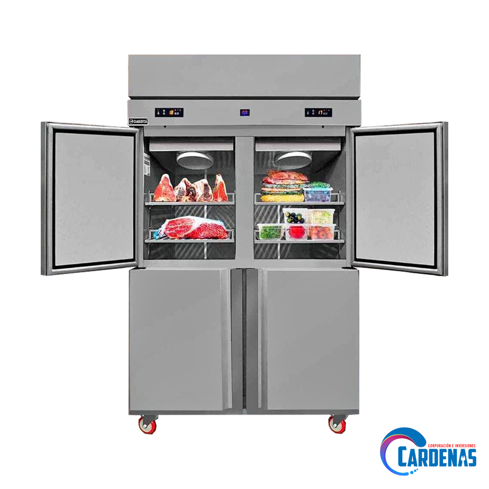 CONGELADOR INDUSTRIAL MIXTO NO FROST DAKOTA DE 1000 LTS MOD DKA-4F10M