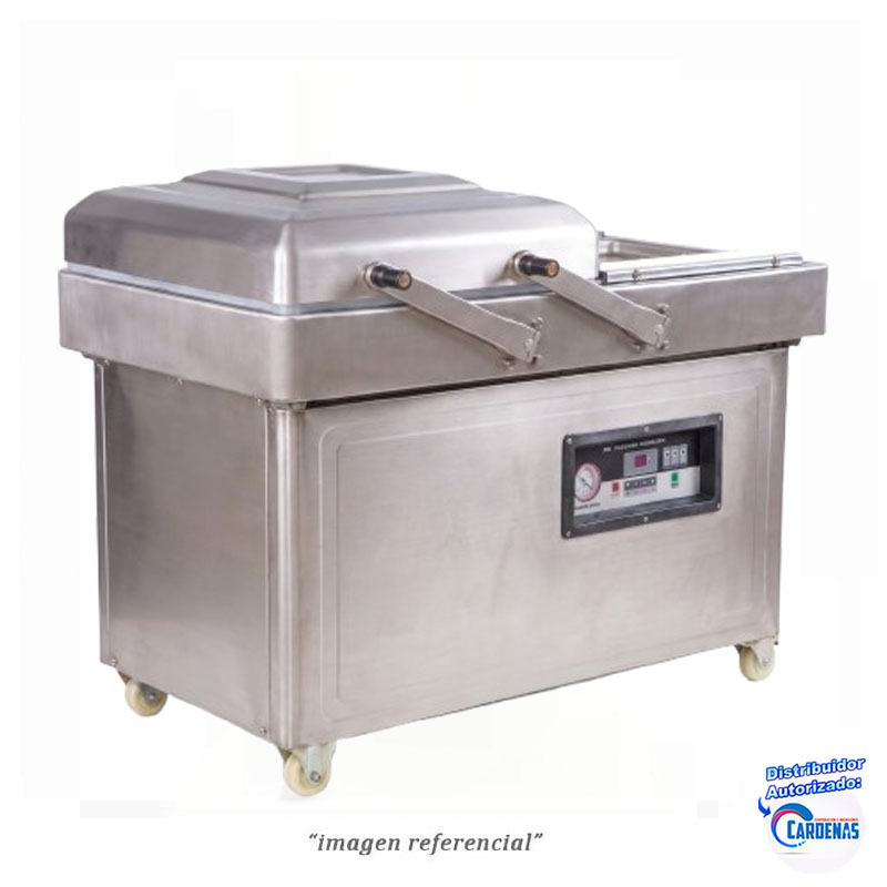 EMPACADORA AL VACIO INDUSTRIAL DOBLE BARRA DE 50 CM GASTRO MOD DZ-500/2SB