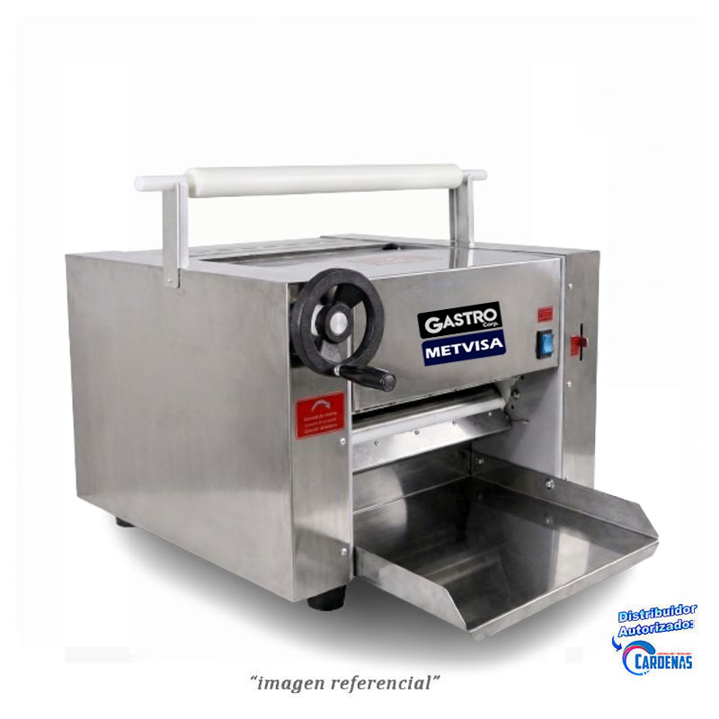 LAMINADORA DE MASA RODILLO DE ACERO 51CM METVISA MOD: CLMM220