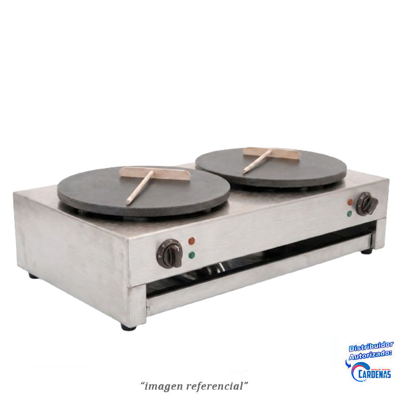 MAQUINA CREPERA ELECTRICA DOBLE GASTRO MOD GFYA-2