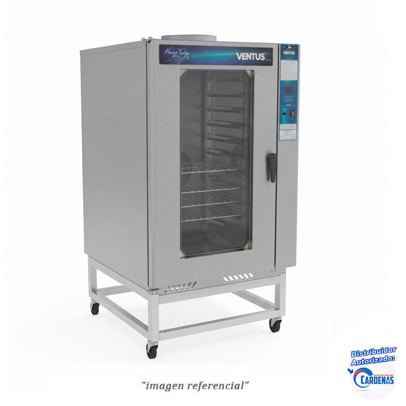 HORNO CONVECTOR TURBO 12 BANDEJAS A GAS VENTUS MOD PRP-12000 Pro