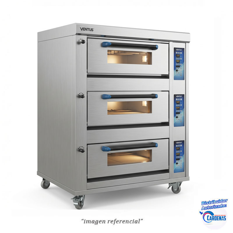 HORNO DE PISO A GAS 2 BANDEJAS VENTUS MOD: VHPG-3C