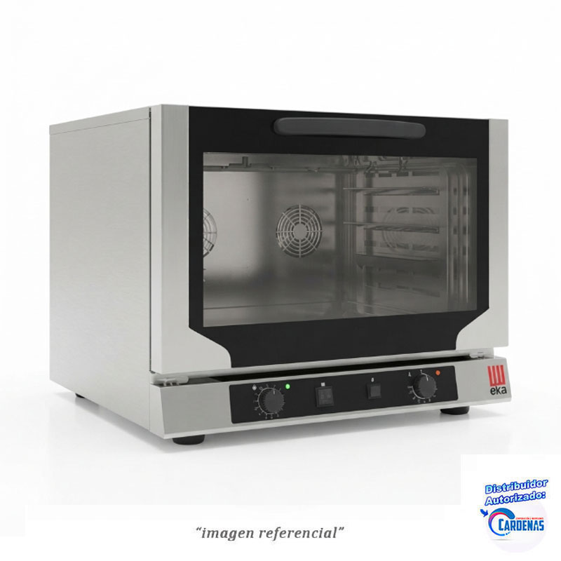 HORNO CONVECTOR ELÉCTRICO CON VAPORIZADOR Y GRILL EKA MOD EKF-464.3N GRILL