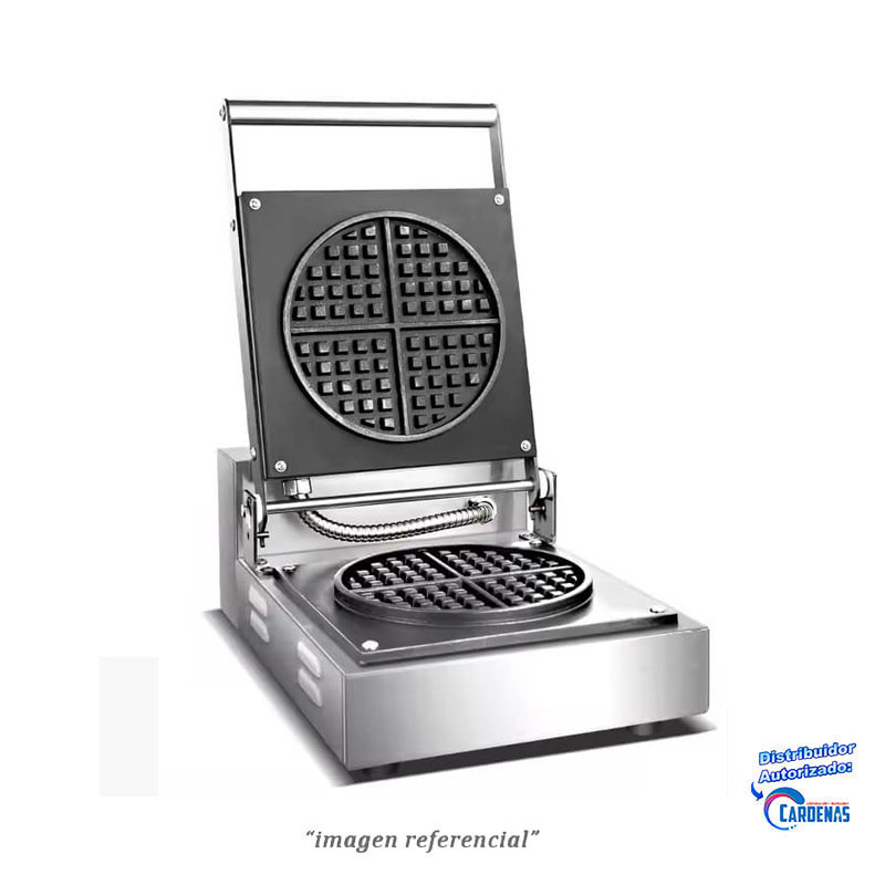 MAQUINA WAFLERA CIRCULAR MANUAL ELECTRICA GASTRO MOD GFY-007