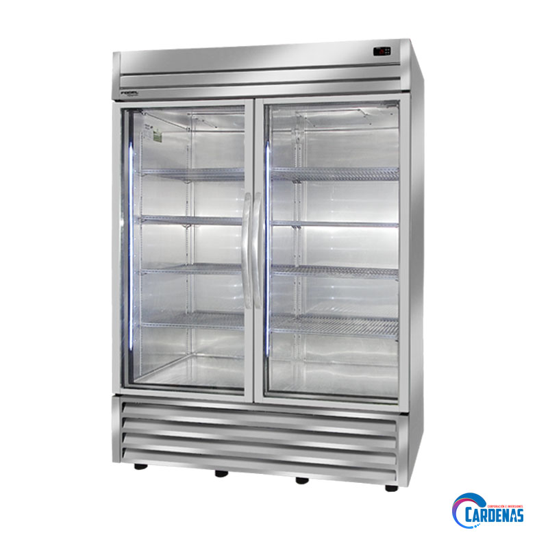 CONGELADOR INDUSTRIAL ACERADO FOGEL P/VIDRIO DE 1388 LTS MOD CR-49-C-AF-HE-SSA