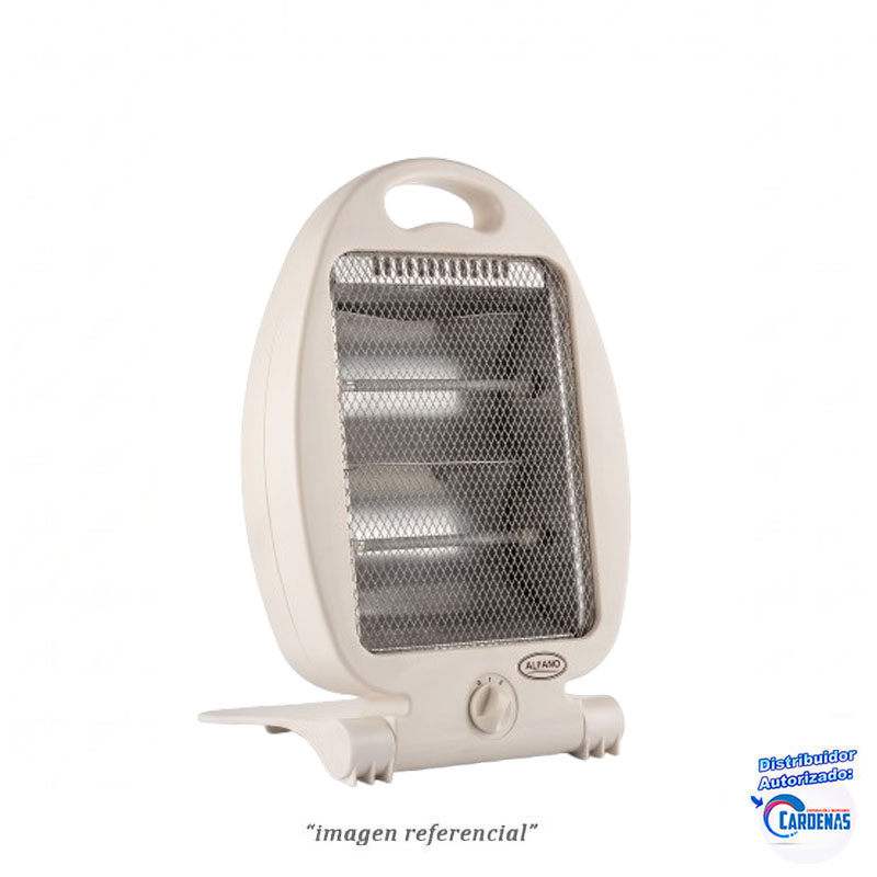 ESTUFA DE CUARZO MESA Y PISO 800 W ALFANO MOD NSBK80CS