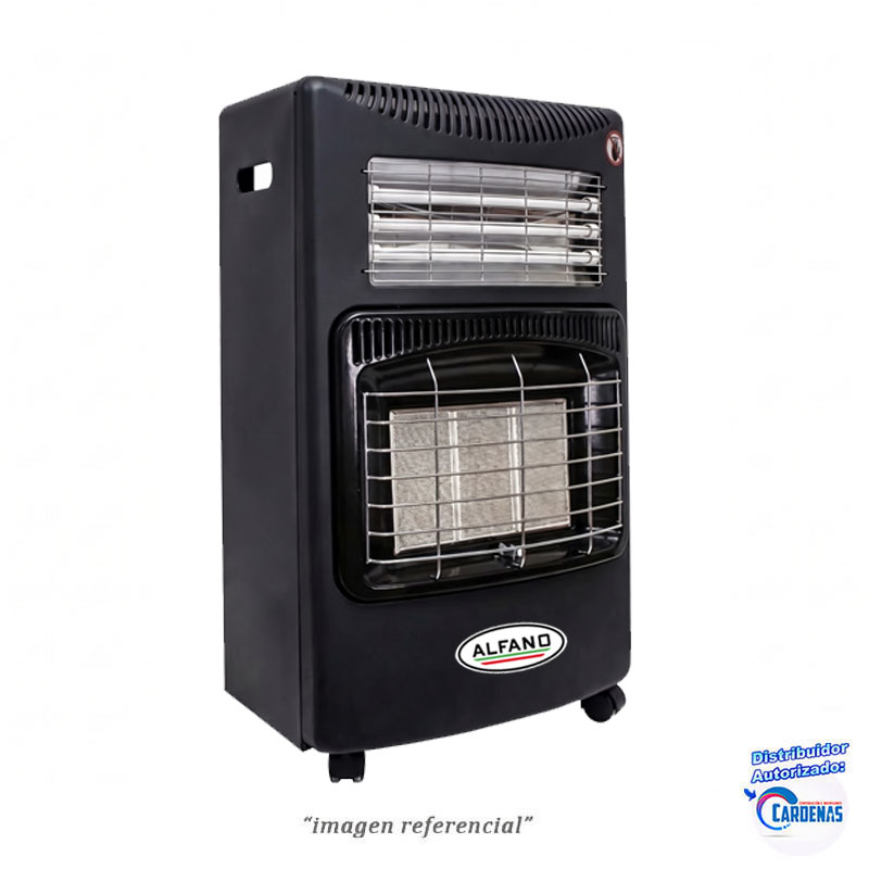 ESTUFA DUAL GAS Y ELÉCTRICA 4200 W ALFANO MOD LD168GQF
