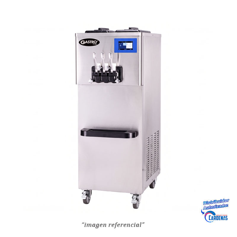 MÁQUINA DE HELADO SOFT 30 LT/HORA GASTRO MOD GBQ322-S