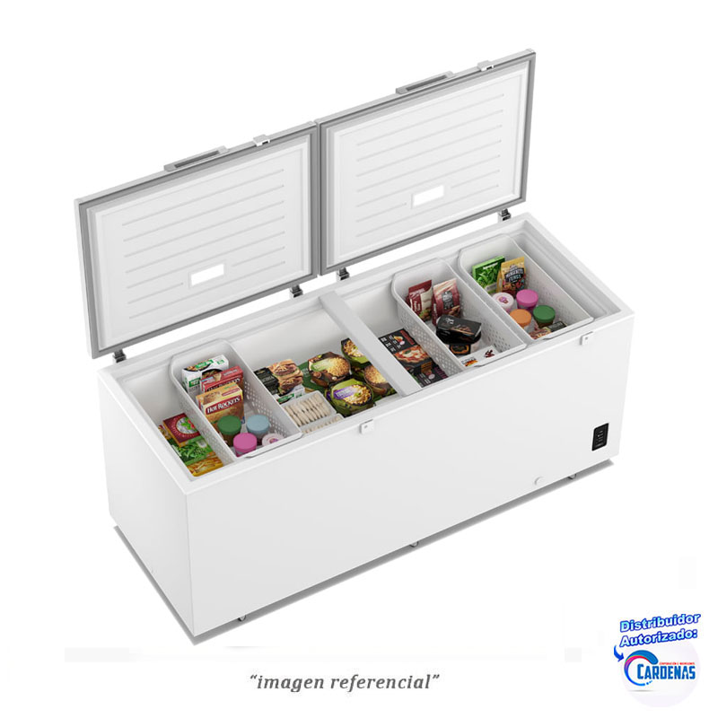 CONGELADOR HORIZONTAL 724L INVERTER BLANCO ELECTROLUX MOD EFH70S2P5AW