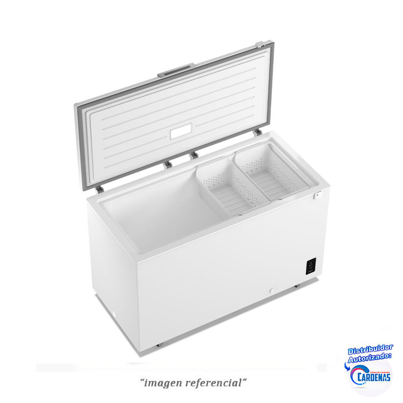 CONGELADORA HORIZONTAL 410L INVERTER BLANCO ELECTROLUX MOD EFH42S2P5AW