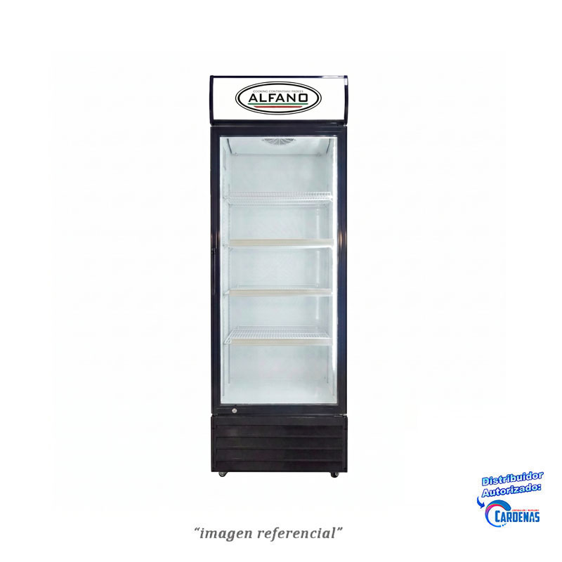 VISICOOLER DE 350 LITROS ALFANO MOD SC-350 RY BLACK