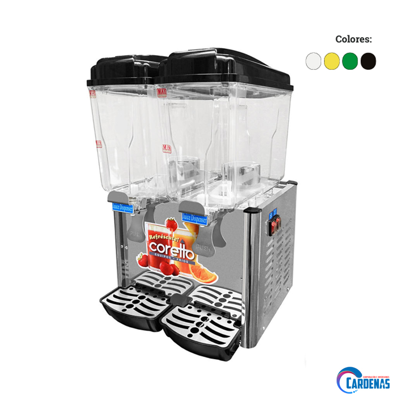 REFRESQUERA EFECTO LLUVIA 18 LTS X 2 CORETTO MOD:  DK-218