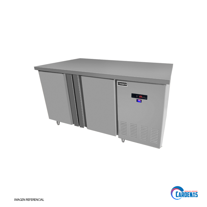 MESA REFRIGERADA DUAL NO FROST 120*76*90 DAKOTA MOD: DKH-120FR