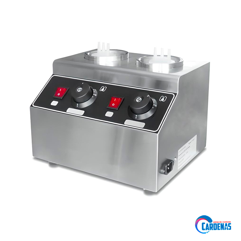 CALENTADOR DE CHOCOLATE ELECTRICA CON APLICADOR GASTRO MOD FY-QK-2