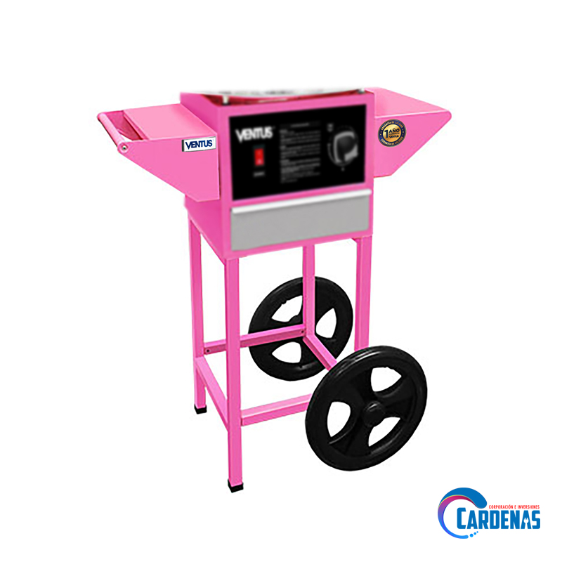 CARRITO PARA MAQUINA DE ALGODÓN DE AZUCAR VENTUS MOD VCAA