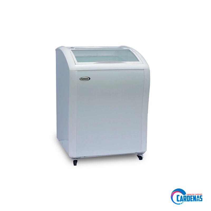 CONGELADORA DUAL GELATOR TAPA DE VIDRIO DE 121 LTS  MOD SD-138