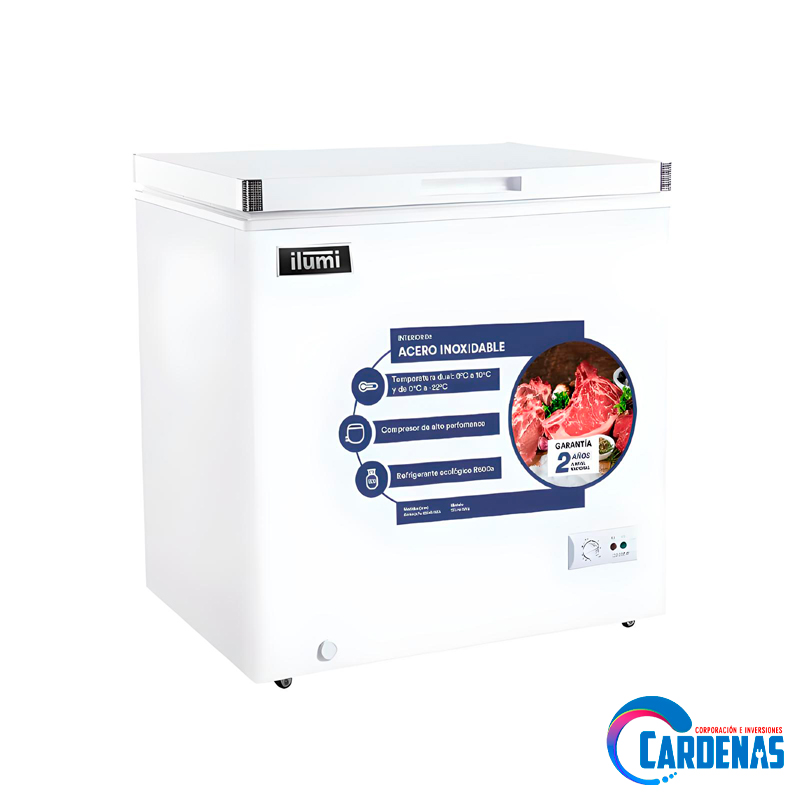 CONGELADORA ILUMI 110 LITROS MOD TFI-1100WH