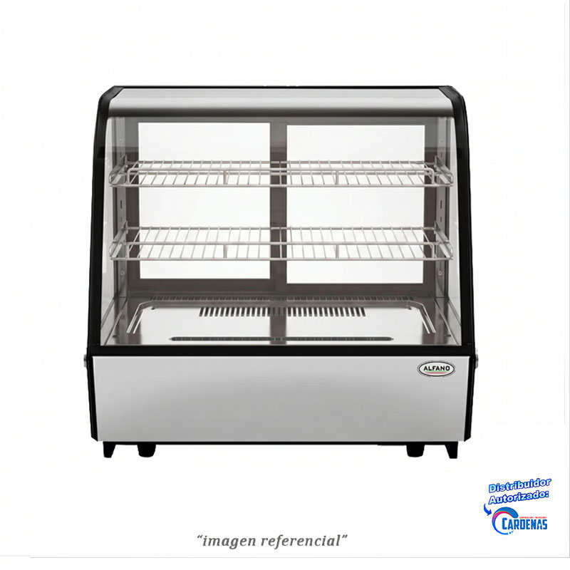 VITRINA REFRIGERADA DE MESA DE 140 LTS ALFANO MOD CTD-140