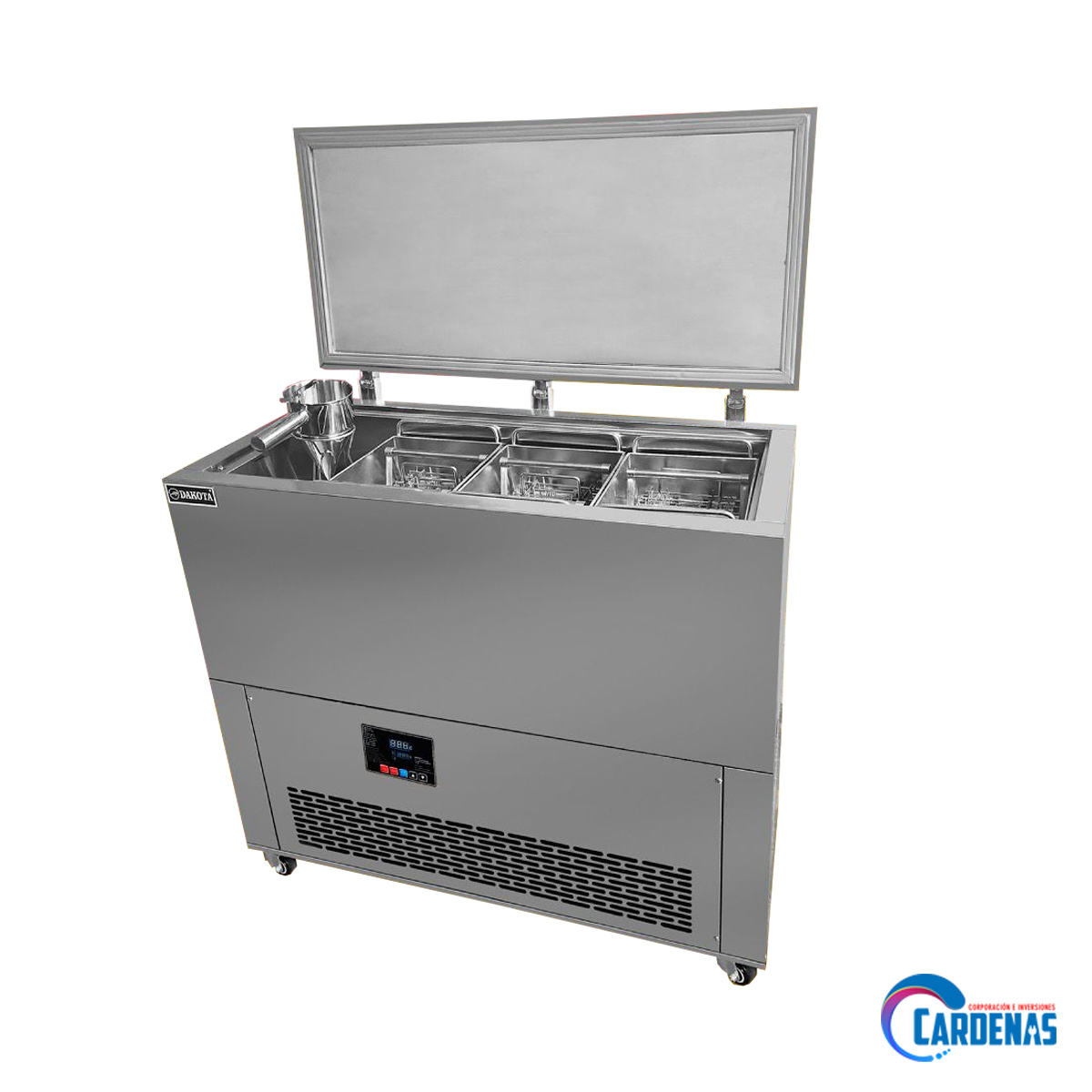 MAQUINA PALETERA CON 3 MOLDES DE 40 Pz DAKOTA MOD: DK180-3