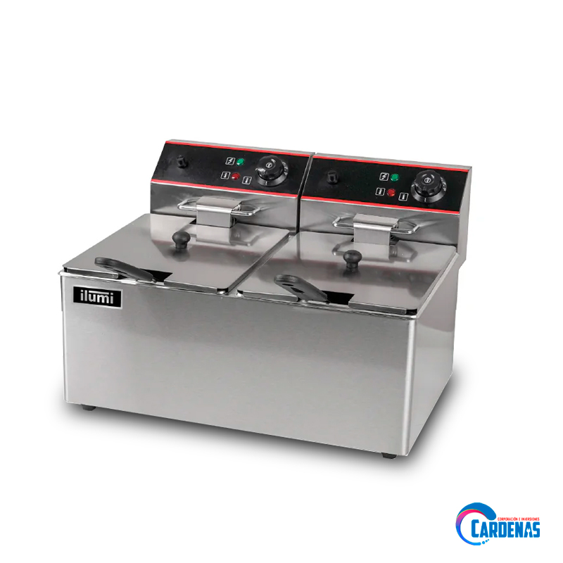 FREIDORA ELECTRICA DE MESA ILUMI DE 16L MOD EF-802
