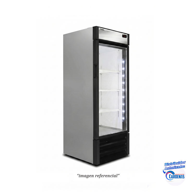 VISIFROSTER DE 227 LITROS DE 1P DE VIDRIO FOGEL MOD FROSTER-126-PVP-V1