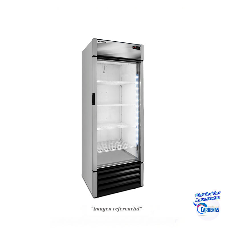 VISIFROSTER DE 510 LITROS DE 1P DE VIDRIO FOGEL MOD FROSTER-280-PVP-V1