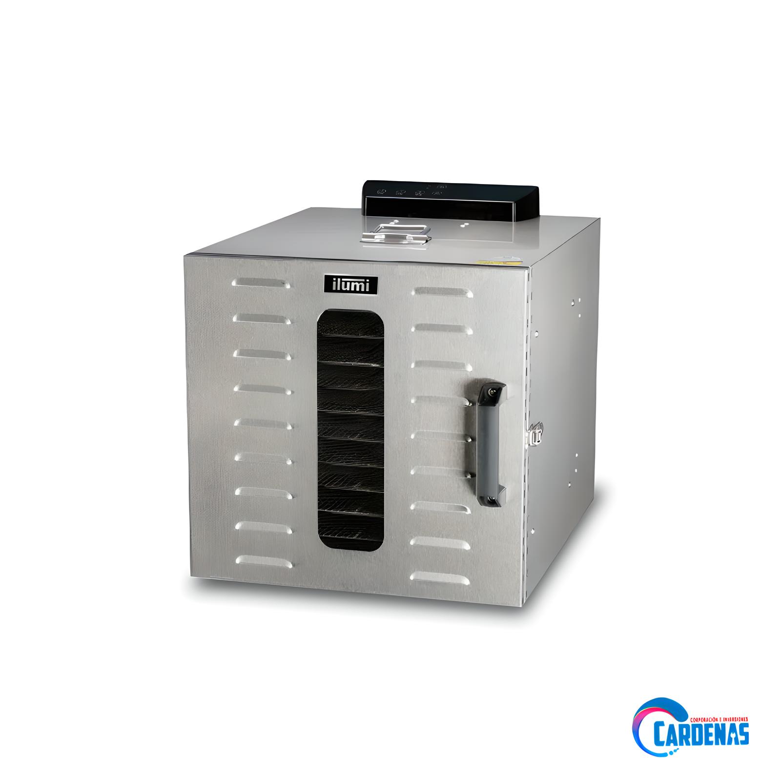 DESHIDRATADOR DE ALIMENTOS ILUMI 8 BANDEJAS MOD DO-800