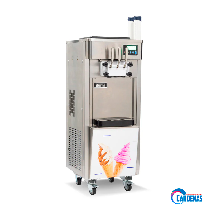MAQUINA DE HELADOS SOFT ILUMI DE 25 LTS MOD MHS-25