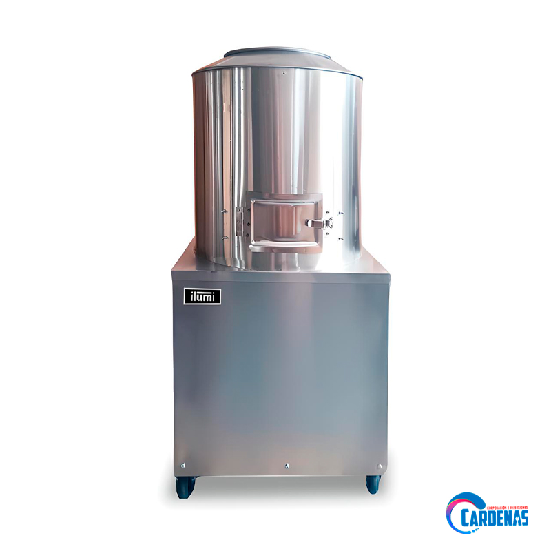 MAQUINA PELADORA DE PAPA ILUMI INDUSTRIAL DE 25 K MOD MPP-250