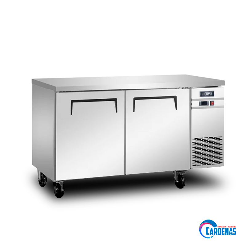 MESA CONSERVADORA ILUMI ACERADA DE 280 LTS MOD MG-2SD
