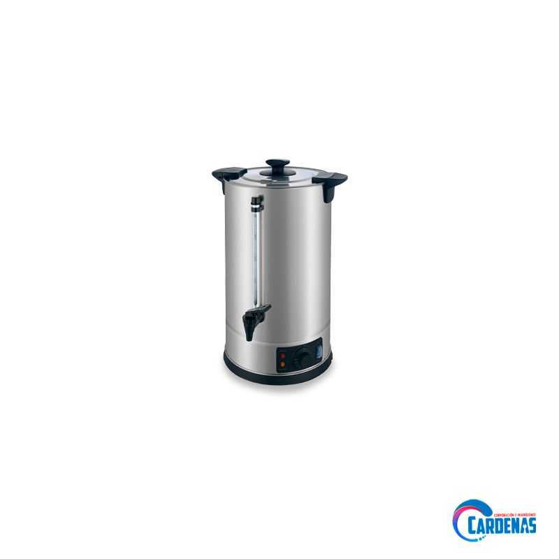 HERVIDOR DE AGUA INDUSTRIAL 10 LTS DE ACERO INOXIDABLE KING COMPANY MOD CWB014A-10S