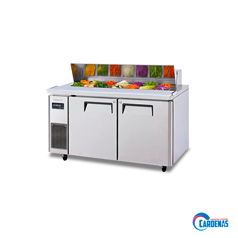 MESA ENSALADERA DE 2 PUERTAS DE 487 LTS KING COMPANY MOD CUR15-2SD