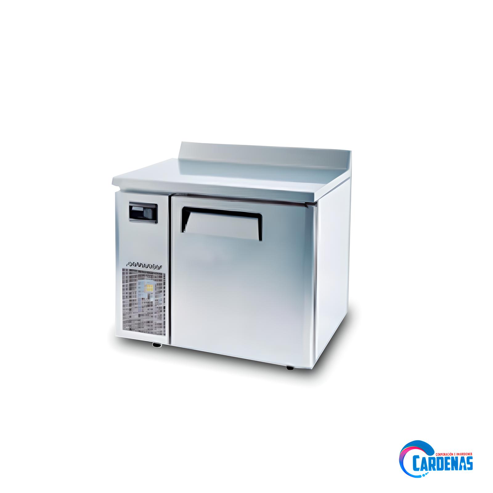 MESA REFRIGERADA DE CONSERVACIÓN DE 1 PUERTA DE 180LTS KING COMPANY MOD CUR9-1