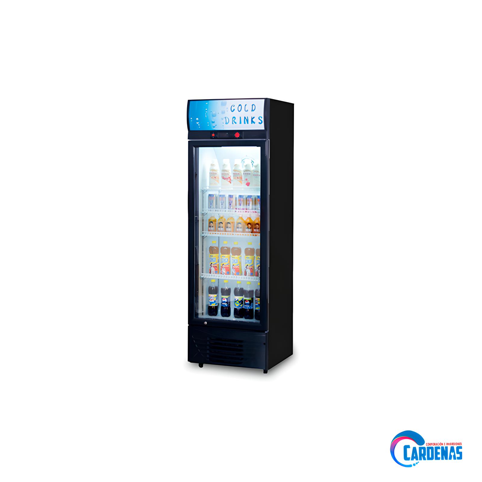 VISICOOLER DE 1 PUERTA DE 278 LTS KING COMPANY MOD SC-278FH