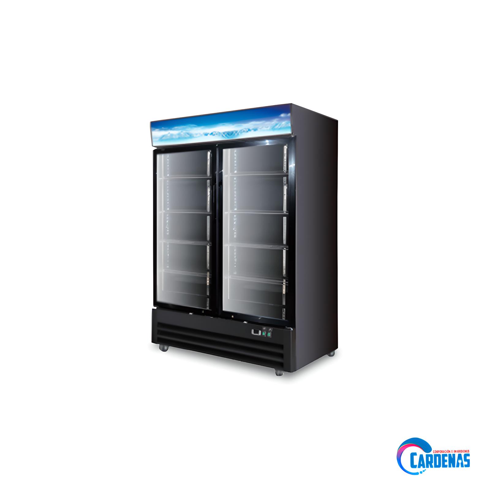 VISICOOLER DE 2 PUERTAS DE 1055 LTS KING COMPANY MOD SC-1180F