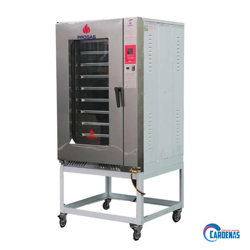 HORNO TURBO 10 BANDEJAS A GAS PROGAS MOD PRP-10000