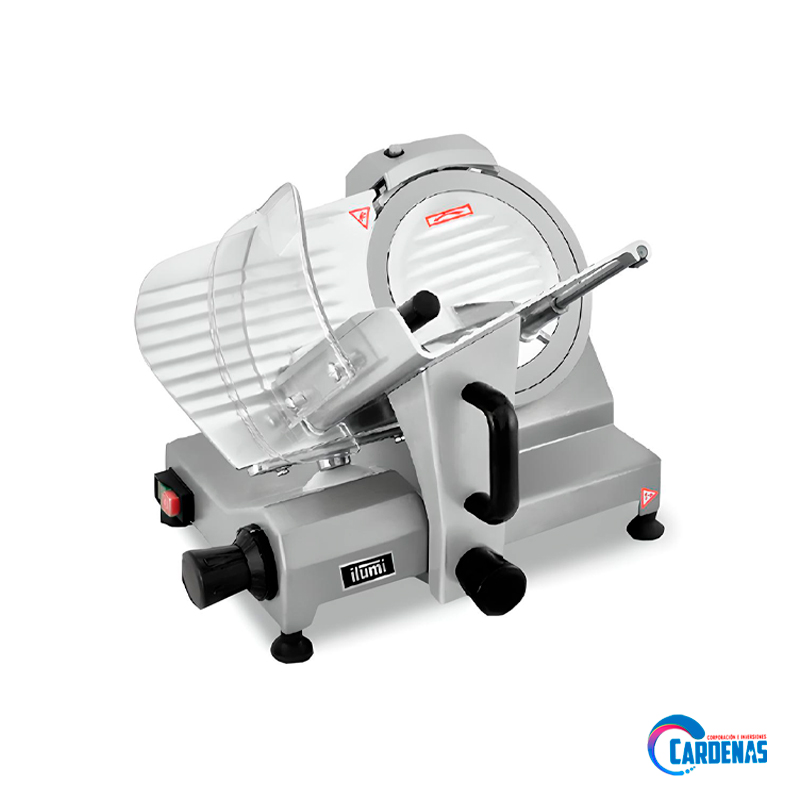 REBANADORA DE EMBUTIDOS ILUMI DE 25CM MOD MS-220