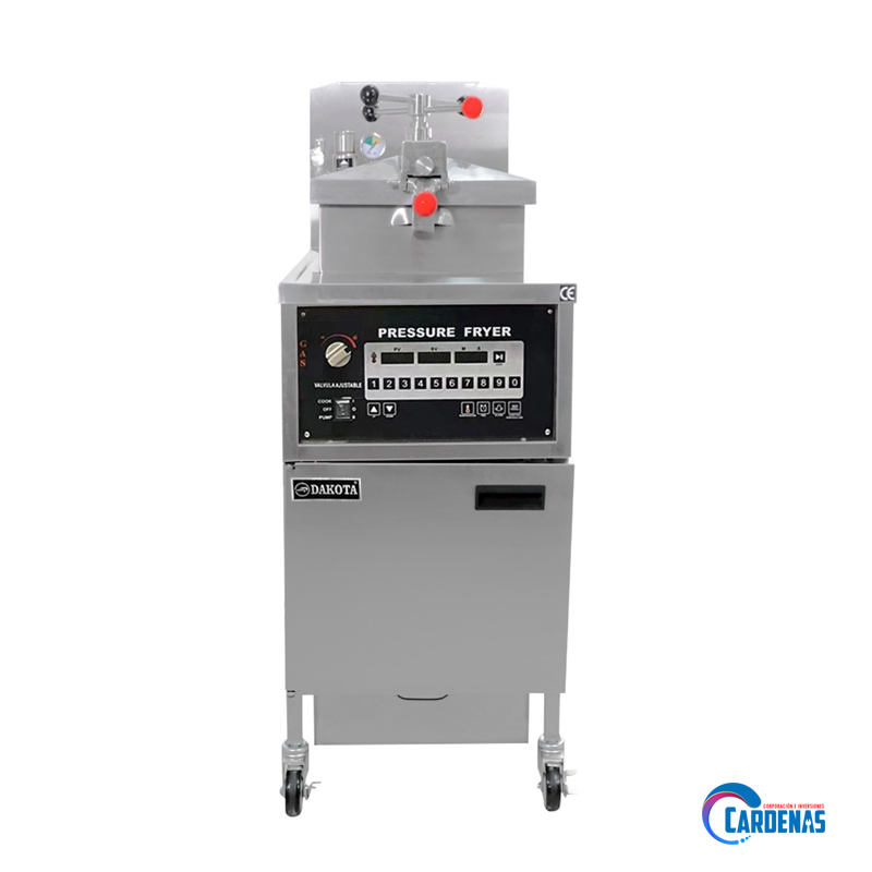 FREIDORA BROSTERA A GAS / PRESION 25 LTS DAKOTA MOD: DKF-25GD