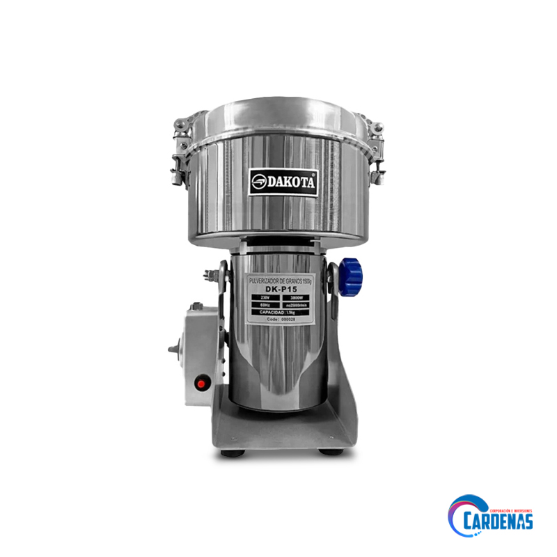 PULVERIZADOR DE GRANOS SECOS 1500GR DAKOTA MOD: DK-P15