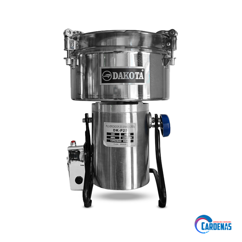 PULVERIZADOR DE GRANOS SECOS 2.5KG DAKOTA MOD: DK-P25