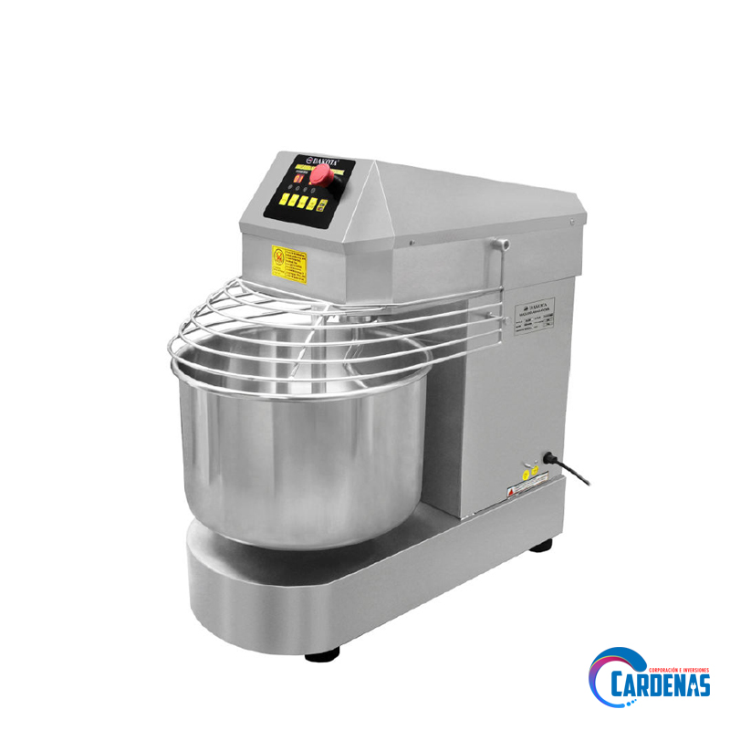 AMASADORA INDUSTRIAL ACERO INOX 20LTS DAKOTA MOD: DKM-20
