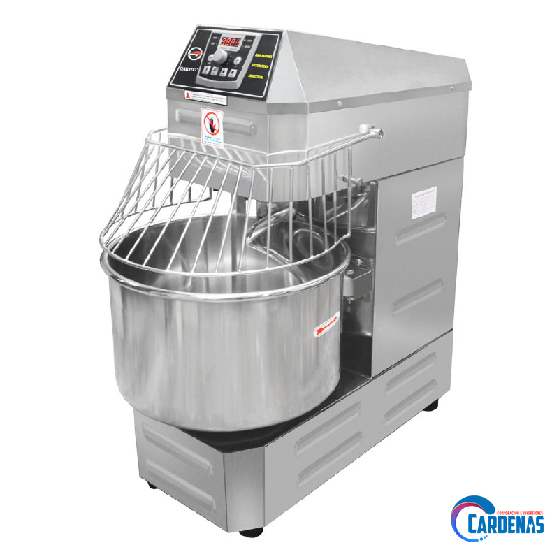 AMASADORA INDUSTRIAL ACERO INOX 50LTS DAKOTA MOD: DKM-50